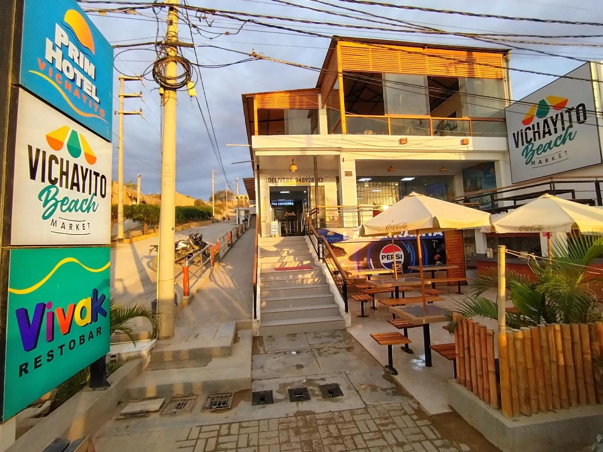 Prim Hotel Vichayito Exterior foto