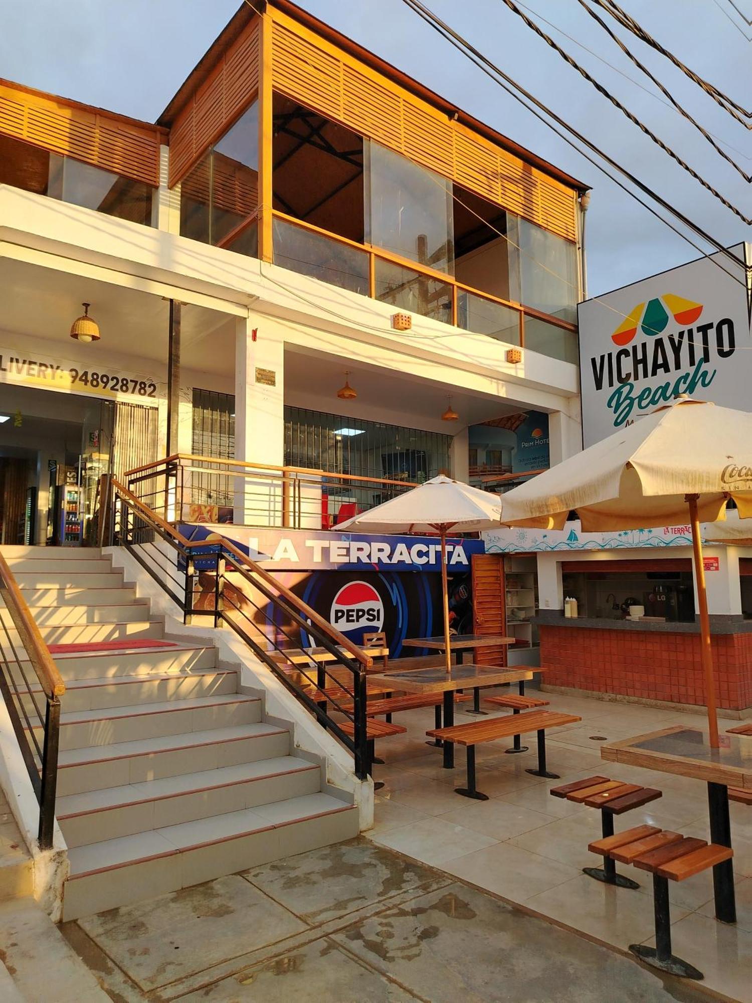 Prim Hotel Vichayito Exterior foto