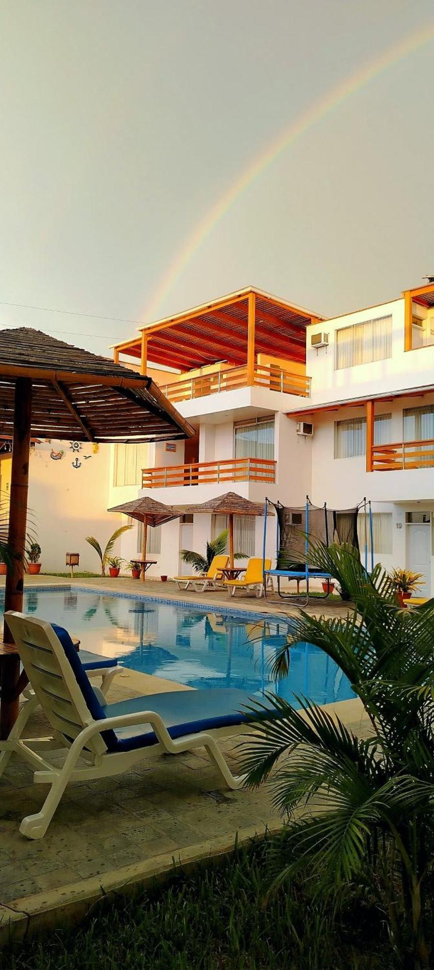 Prim Hotel Vichayito Exterior foto
