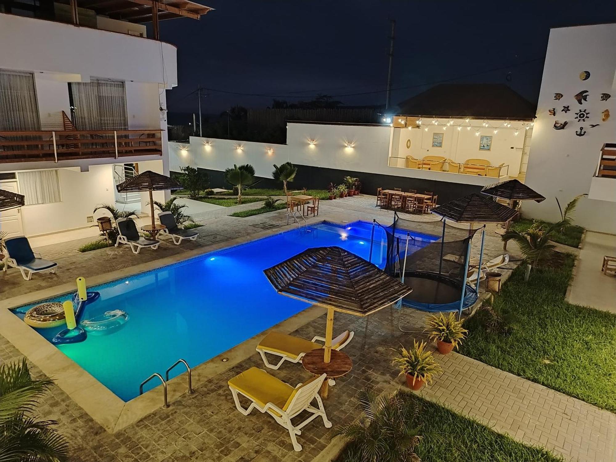 Prim Hotel Vichayito Exterior foto