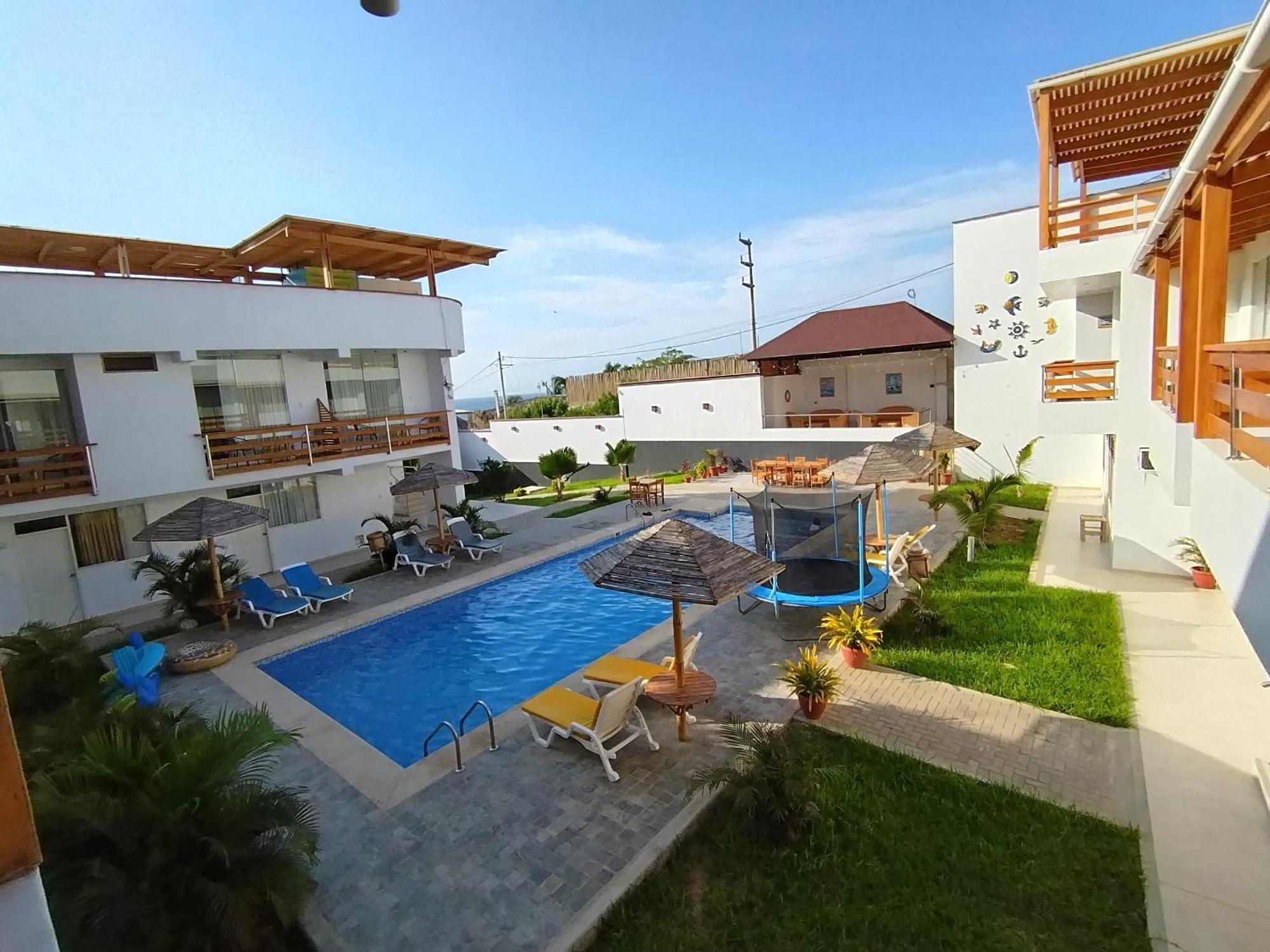 Prim Hotel Vichayito Exterior foto